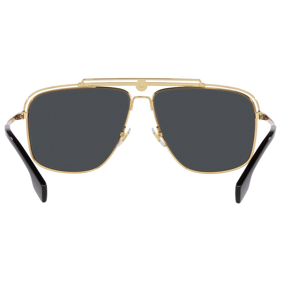 Kính Mát Versace Sunglasses VE2242 100287 Gold Màu Xám Vàng