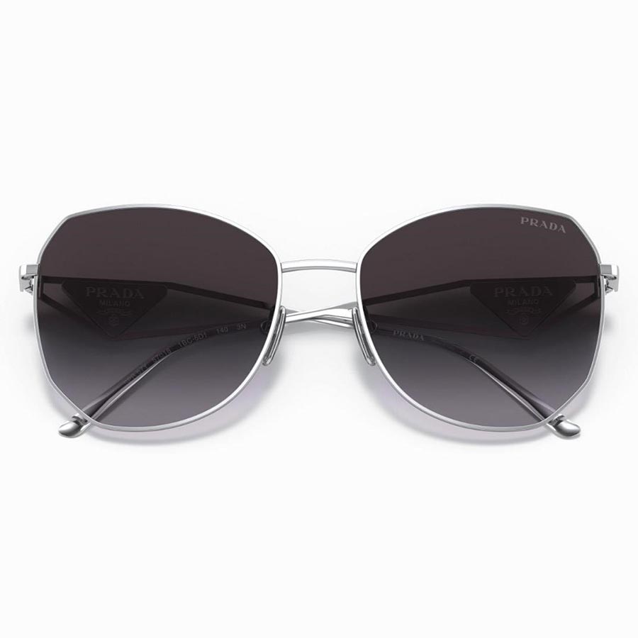 Kính Mát Prada Sunglasses SPR57Y 1BC5D1 Màu Xám Bạc