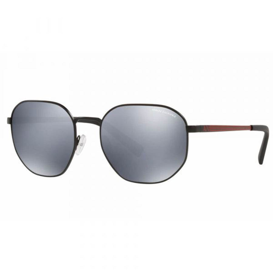 Kính Mát Armani Exchange Dark Grey Mirror Silver Men's Sunglasses AX2036S 6000Z3 56 Màu Đen Xám