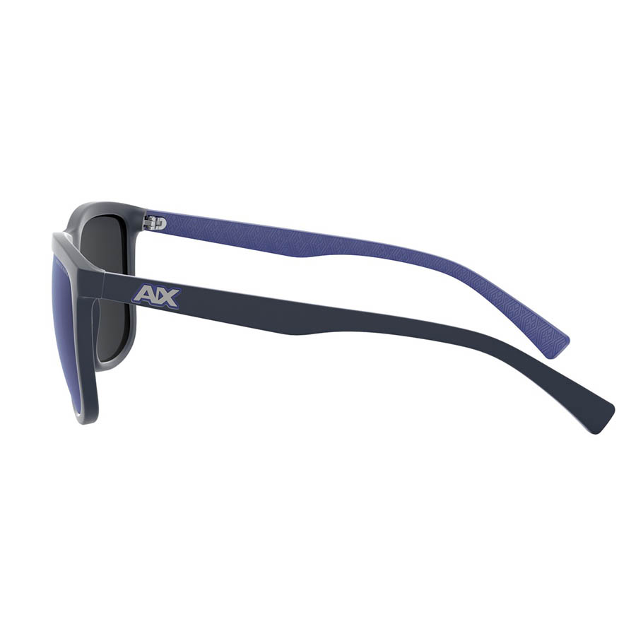 Kính Mát Armani Exchange Mirrored Blue Square Men's Sunglasses AX4093SF 829555 56 Màu Xanh Blue