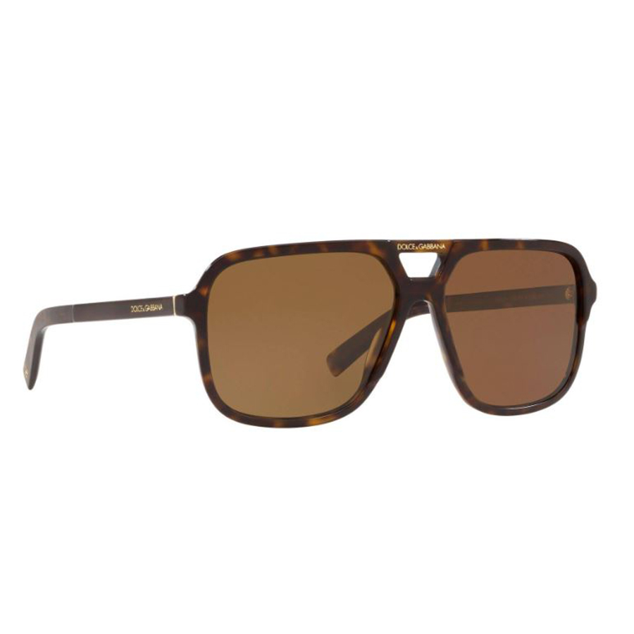 Kính Mát Dolce & Gabbana D&G DG 4354 - 502/83 Màu Nâu