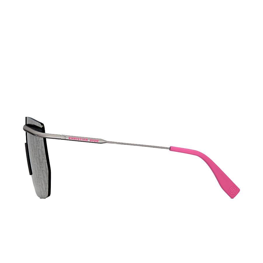 Kính Mát Dior Motion M1I Gray Mask Sunglasses Siliver Mirrored Màu Xám