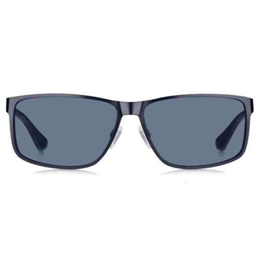 Kính Mát Tommy Hilfiger Blue Rectangular Men's Sunglasses TH 1542/S 0FLL/KU 61 Màu Xanh Blue