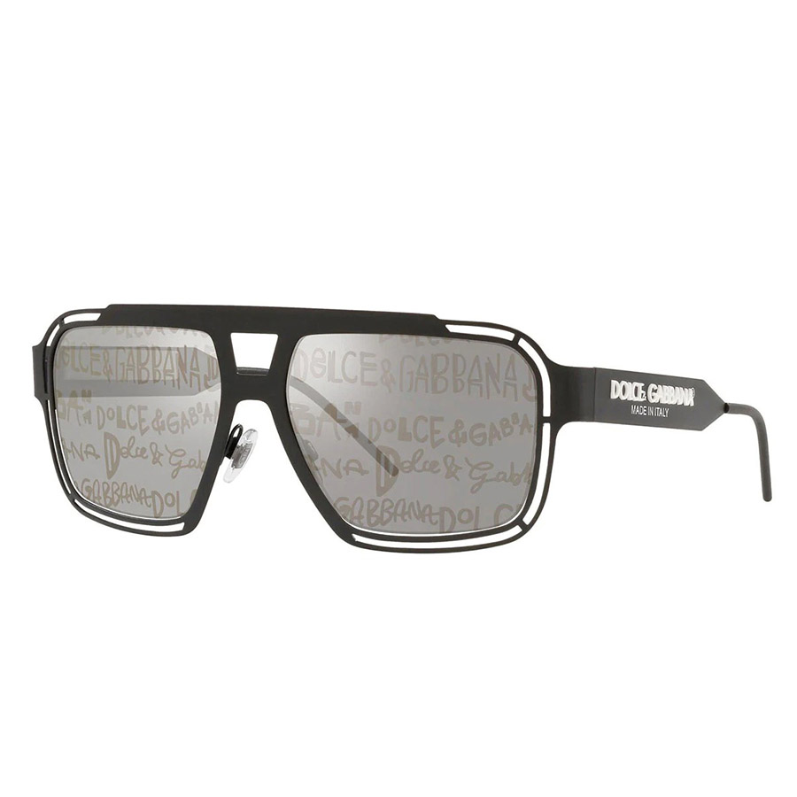 Kính Mát Dolce & Gabbana D&G DG2270-1106K1 Màu Đen Bạc