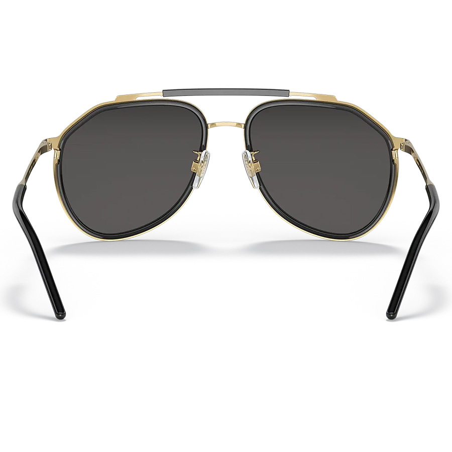 Kính Mát Dolce & Gabbana D&G Wide Fit - Adjustable Nosepads DG2277 Màu Đen Vàng
