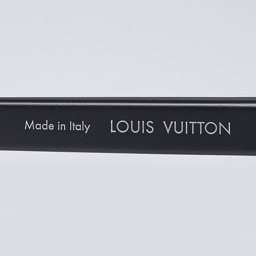 Kính Mát Louis Vuitton LV Black Plastic Square Frame Waimea Sunglasses Z1082E Màu Đen