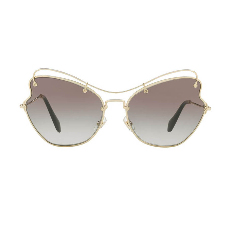 Kính Mát Miu Miu MU56 RS ZVN0A7 Sunglasses Pale Gold