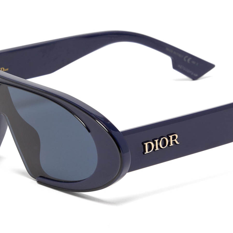 Kính Mát Dior Eyewear CD Oval Sunglasses Màu Xanh Navy