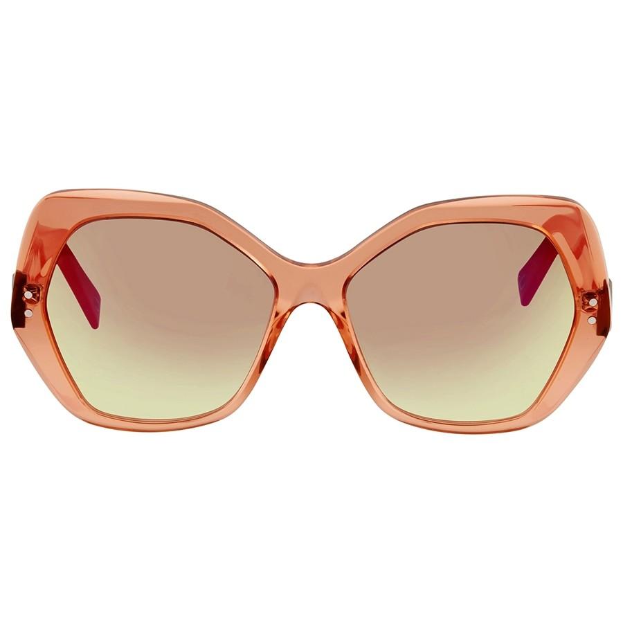 Kính Mát Marc Jacobs Red Geometric Ladies Sunglasses Marc117s026x56