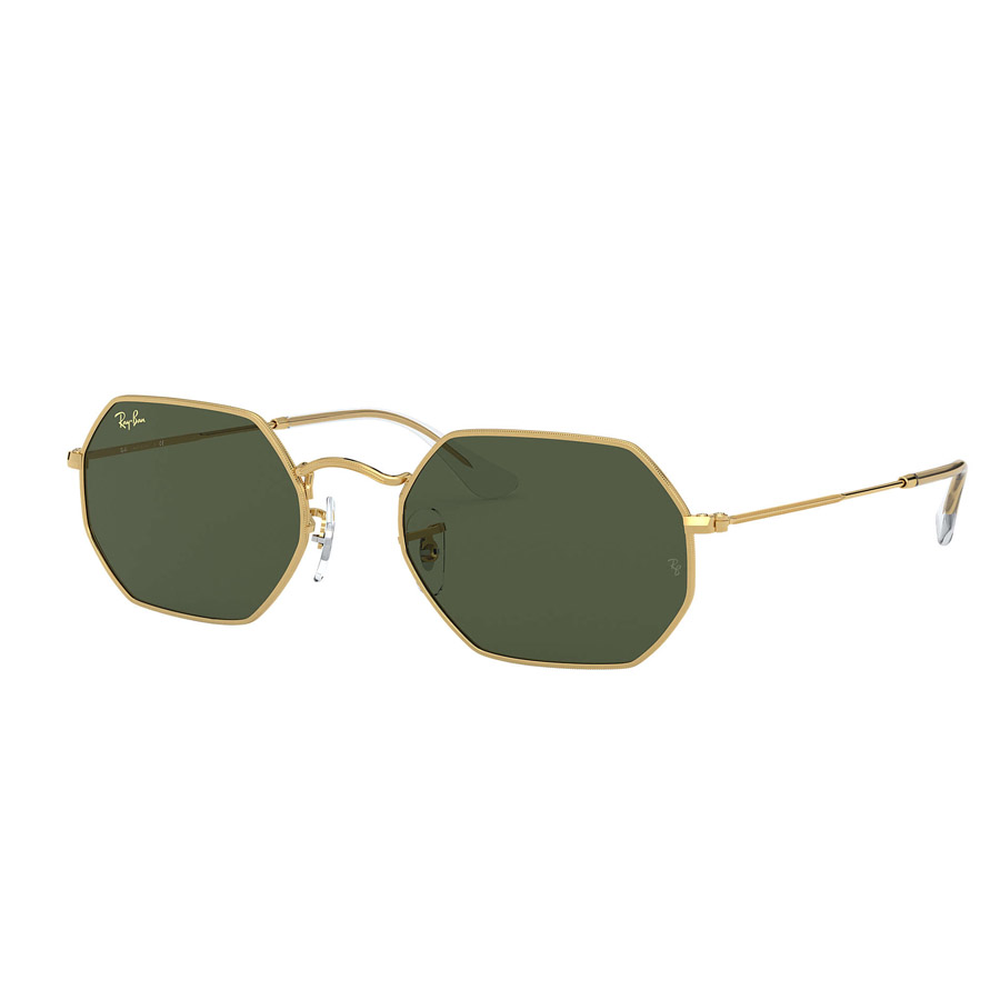 Kính Mát Rayban Octagonal Legend Gold Green Classic G-15 Màu Xanh Green Size 54