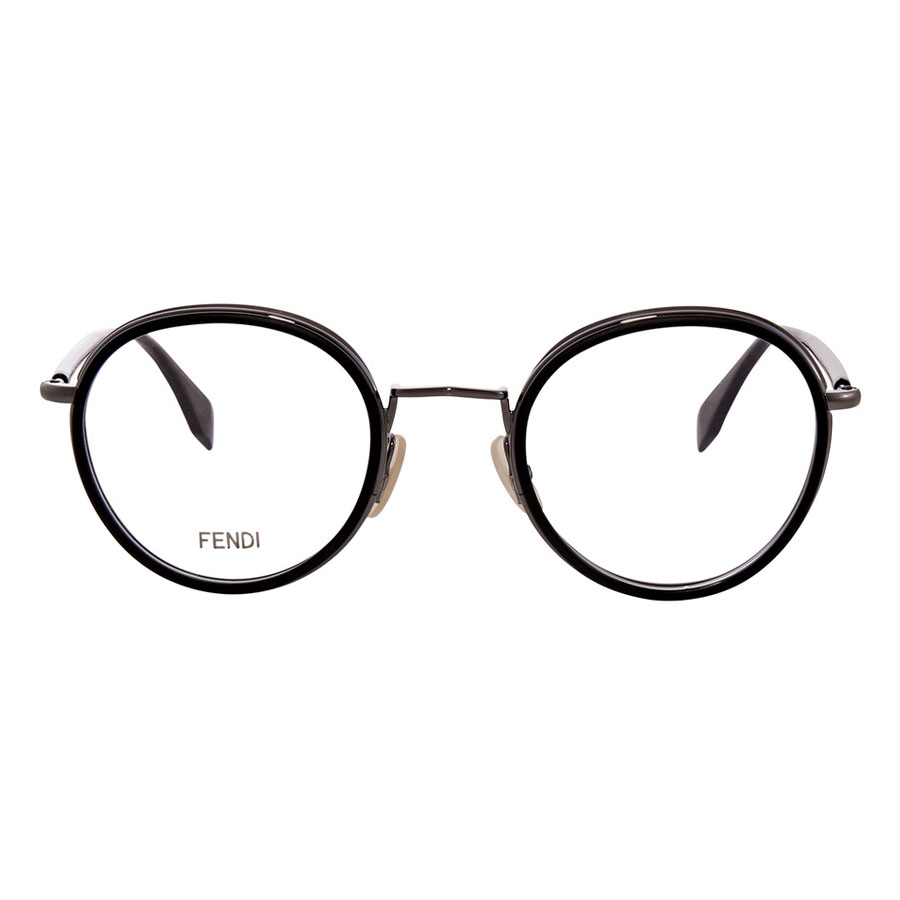 Kính Mắt Cận Fendi Demo Round Men's Eyeglasses FF M0065 807 50