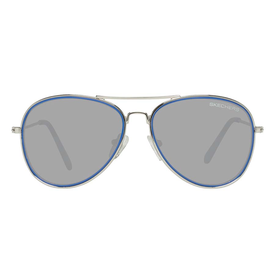 Kính Mát Skechers Aviator Unisex Sunglasses SE9005 10V 49 Màu Xám