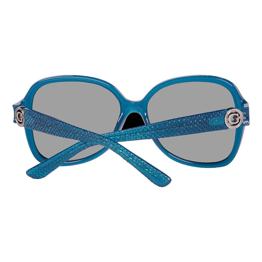 Kính Mát Guess Smoke Butterfly Ladies Sunglasses GF0275 87A 58 Màu Xanh Blue