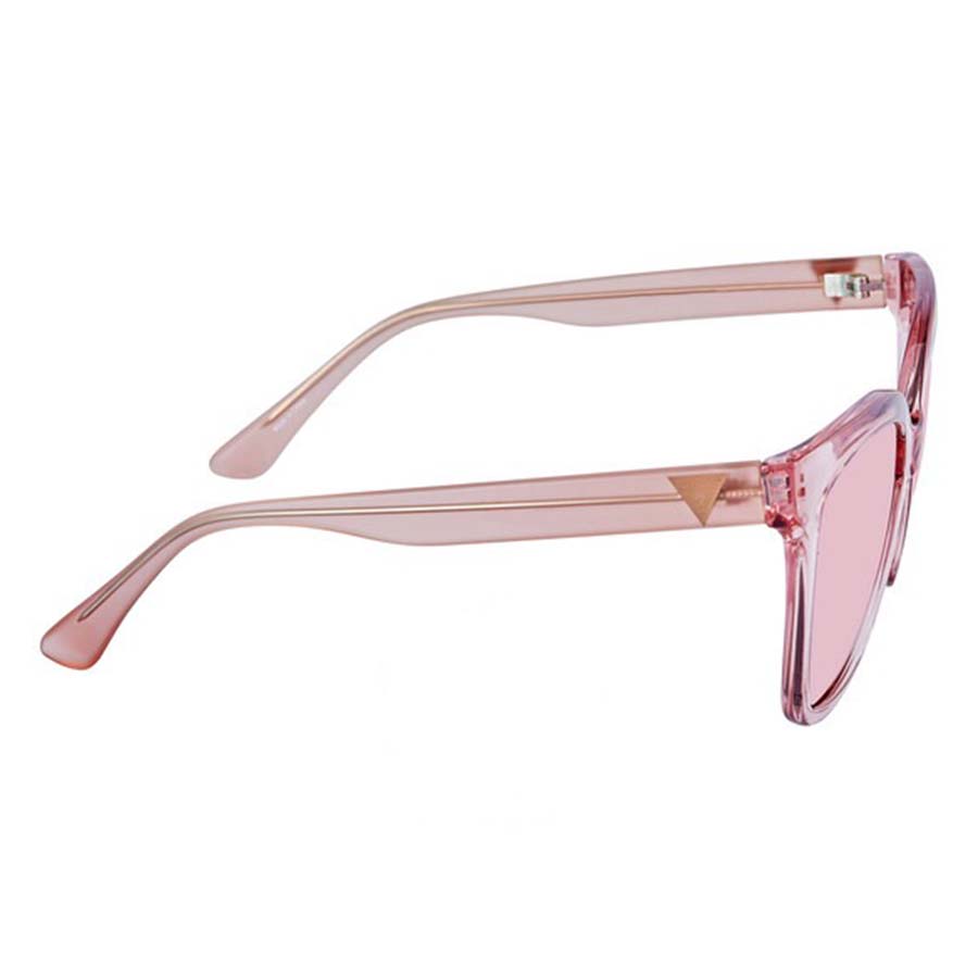Kính Mát Guess Bordeaux Cat Eye Ladies Sunglasses GU7612 74S 55 Màu Hồng