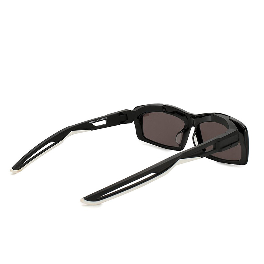 Kính Mát Balenciaga Sunglasses BB0026SA 001 Màu Đen Xám