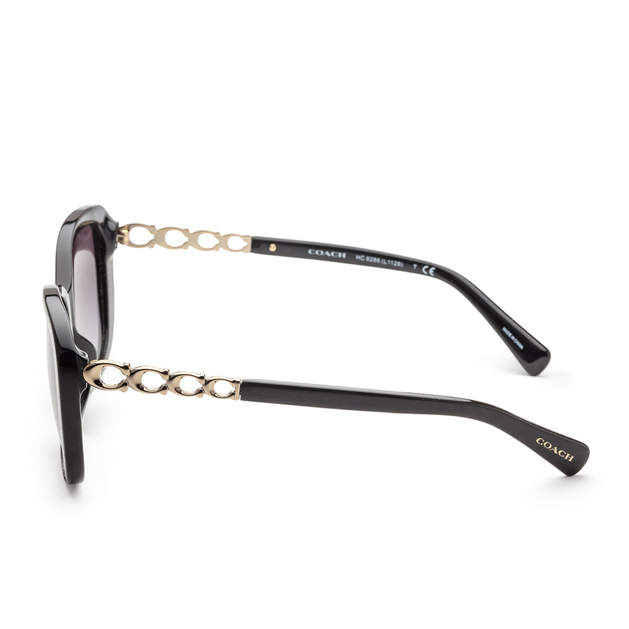 Kính Mát Coach Women Fashion Black Sunglasses HC8286-50028G-57 Màu Đen