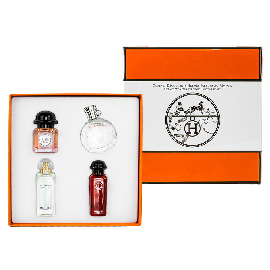 Set Nước Hoa Hermès Miniature For Women (4 x 7.5ml)