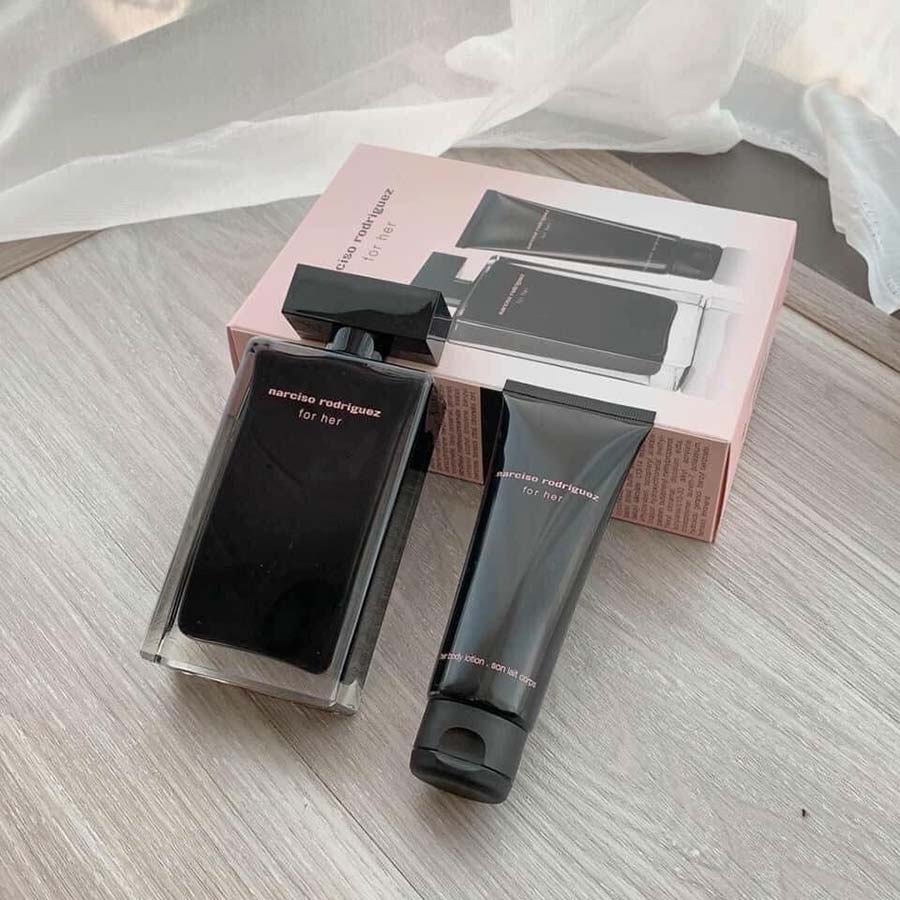 Set Nước Hoa + Dưỡng Thể Narciso Rodriguez For Her EDT Set 2 Món