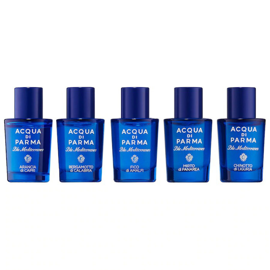 Set Nước hoa Acqua Di Parma Blu Mediterraneo Mini Eau de Toilette Set 5 Chai Mini