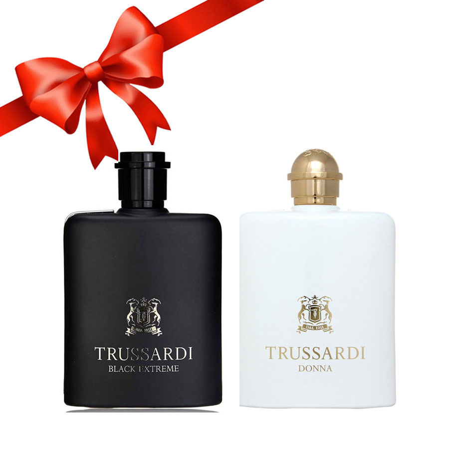 Combo Nước Hoa Trussardi Donna EDP 100ml + Black Extreme EDT 100ml
