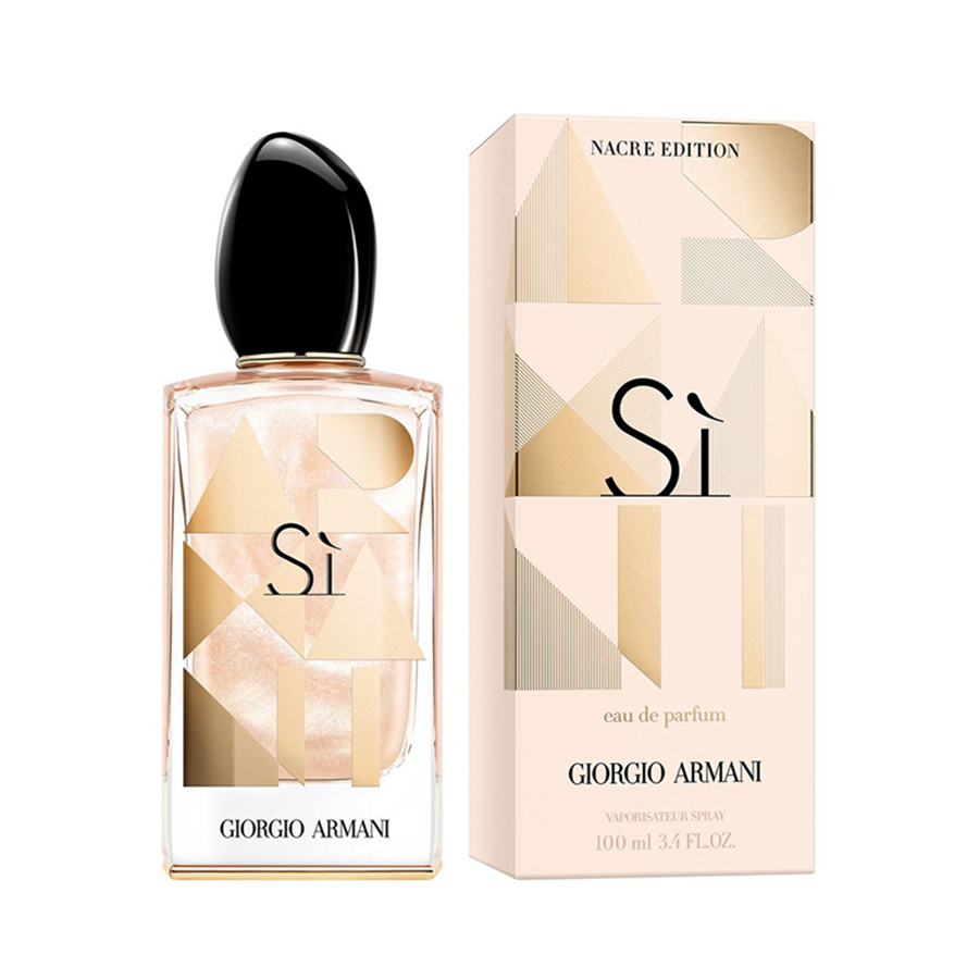 Combo Nước Hoa Giorgio Armani Acqua Di Gio Profumo Nam EDP 75ml + Si Nacre Edition EDP Limited Nữ 100ml