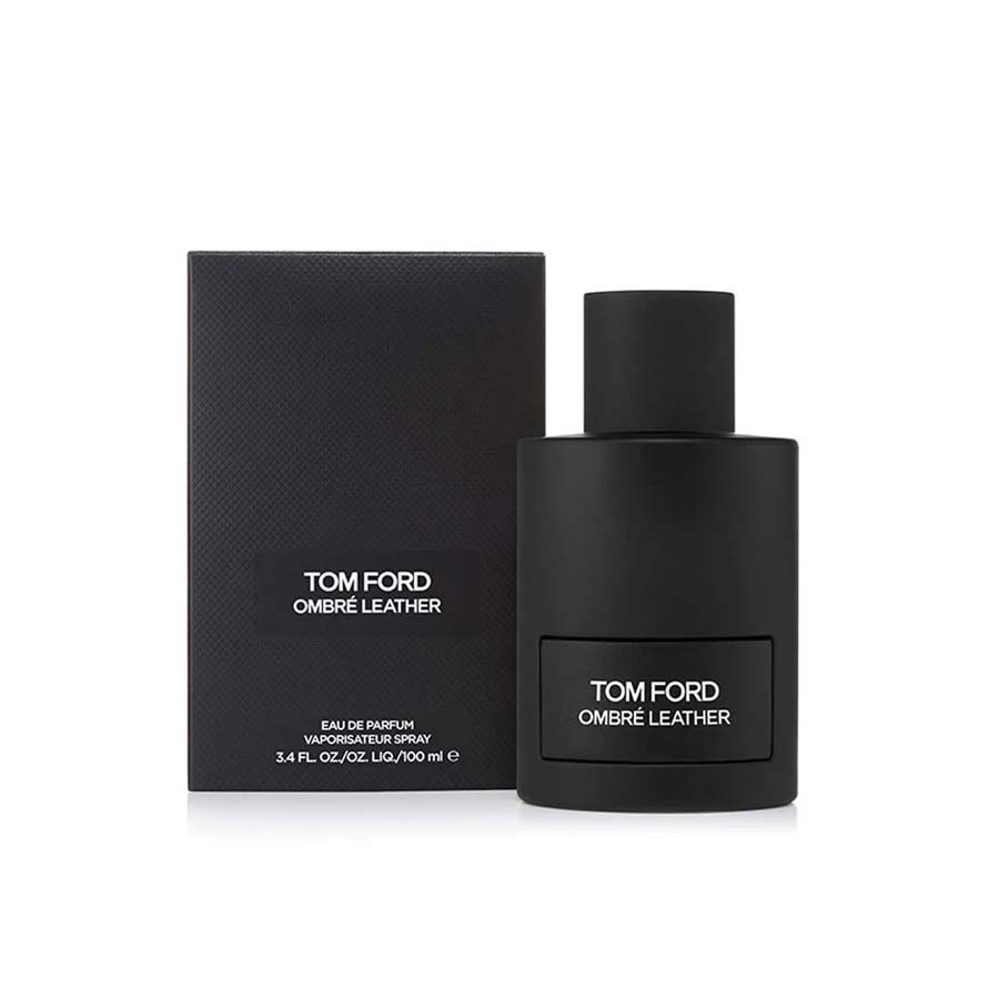 Combo Tom Ford (Nước Hoa Ombré Leather EDP 100ml + Son TF 27 Shameless Đỏ Gạch)