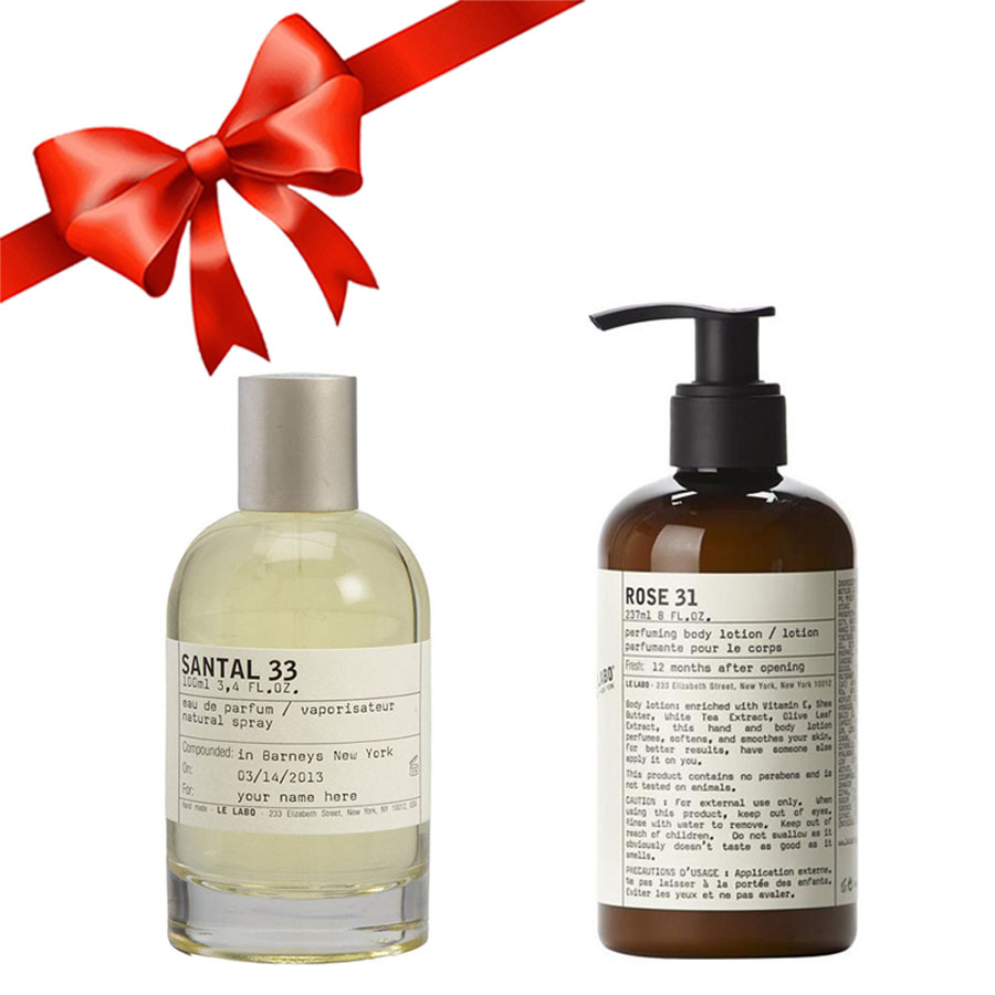 Combo Le Labo (Nước Hoa Santal 33 100ml + Dưỡng Thể Rose 31 237ml)