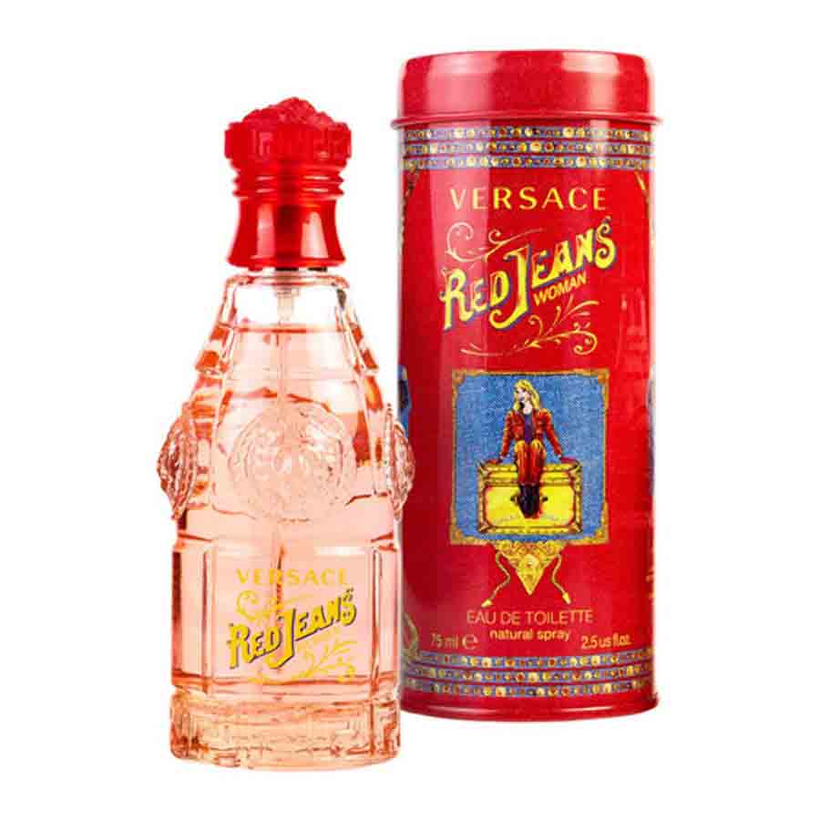 Combo Nước Hoa Versace Versace Red Jeans EDT 75ml + Versace Versus Blue Jeans 75ml