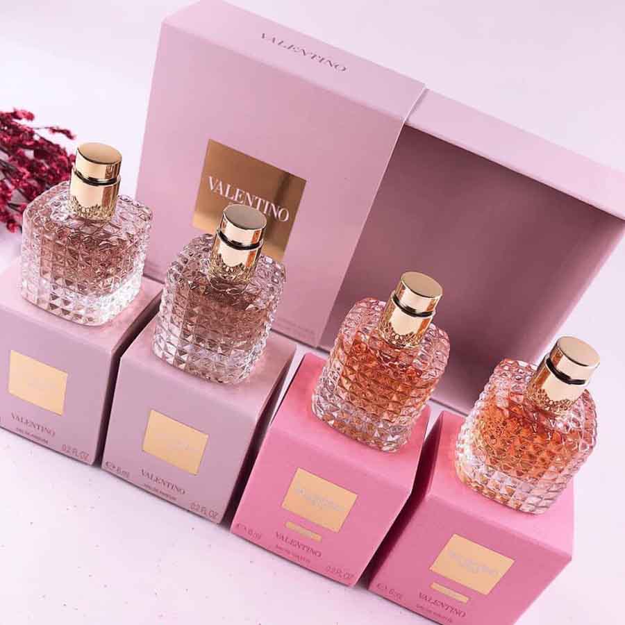 Set Nước Hoa Nữ Valentino Donna Mini (4x6ml)