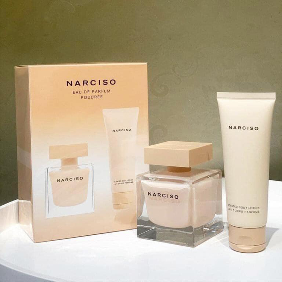 Set Nước Hoa Narciso Poudree (EDP 90ml, Bodylotion 75ml)