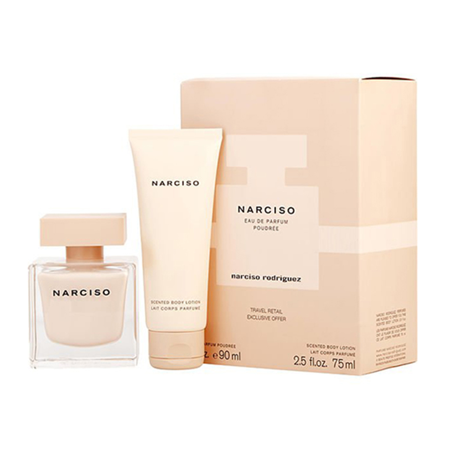 Set Nước Hoa Narciso Poudree (EDP 90ml, Bodylotion 75ml)