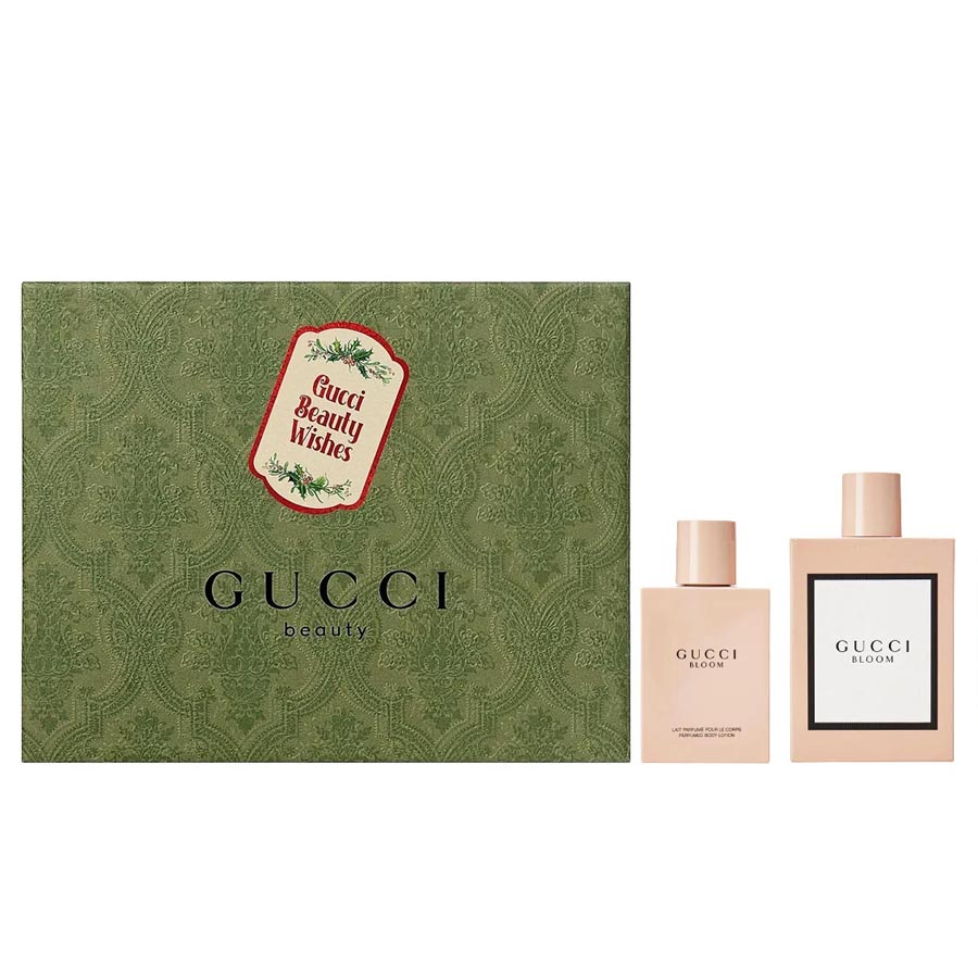 Set Nước Hoa Gucci Bloom 3pcs Gift Set ( EDP 100ml, EDP 7.5ml & Lotion Dưỡng Da 100ml)