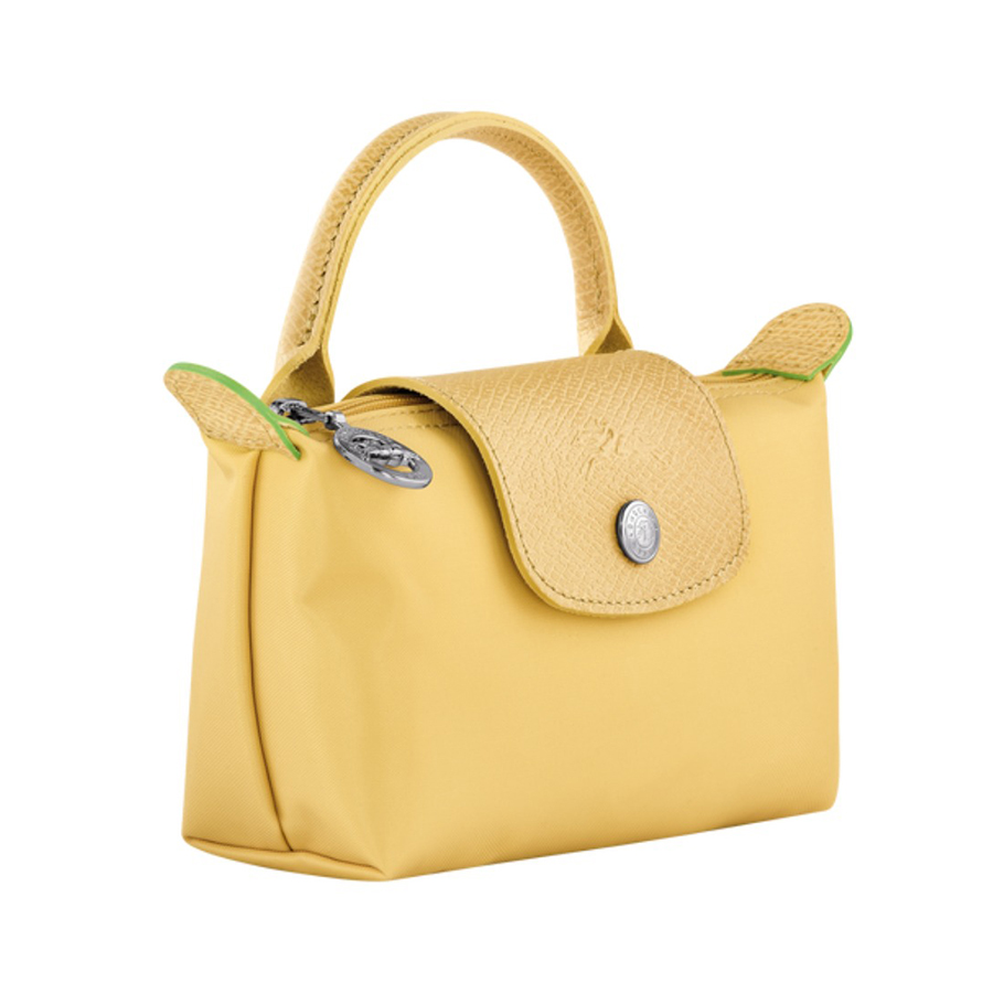 Túi Xách Tay Nữ Longchamp Le Pliage Pouch With Handle 34175HYQ001 Màu Vàng