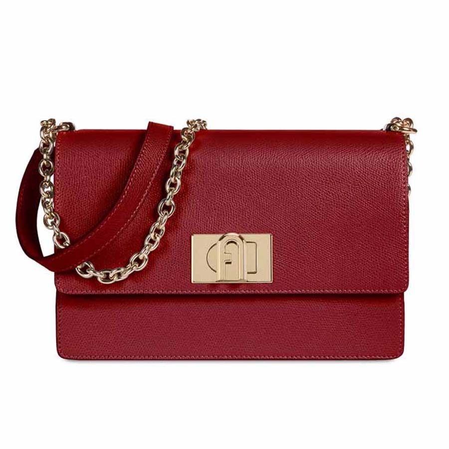 Túi Đeo Chéo Furla 1927 Crossbody S Ciliegia D Màu Đỏ Đô