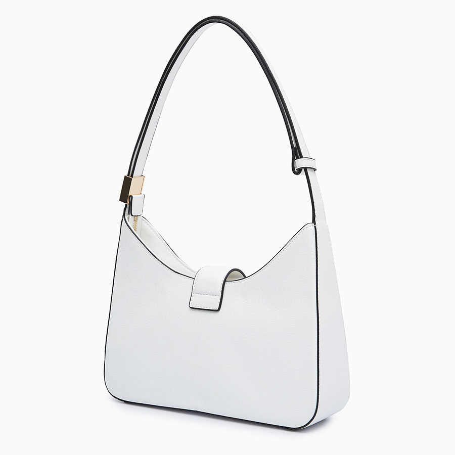 Túi Đeo Vai Nữ Lyn Infinite Mercia M Shoulder Bags LL23MBF267 White Màu Trắng