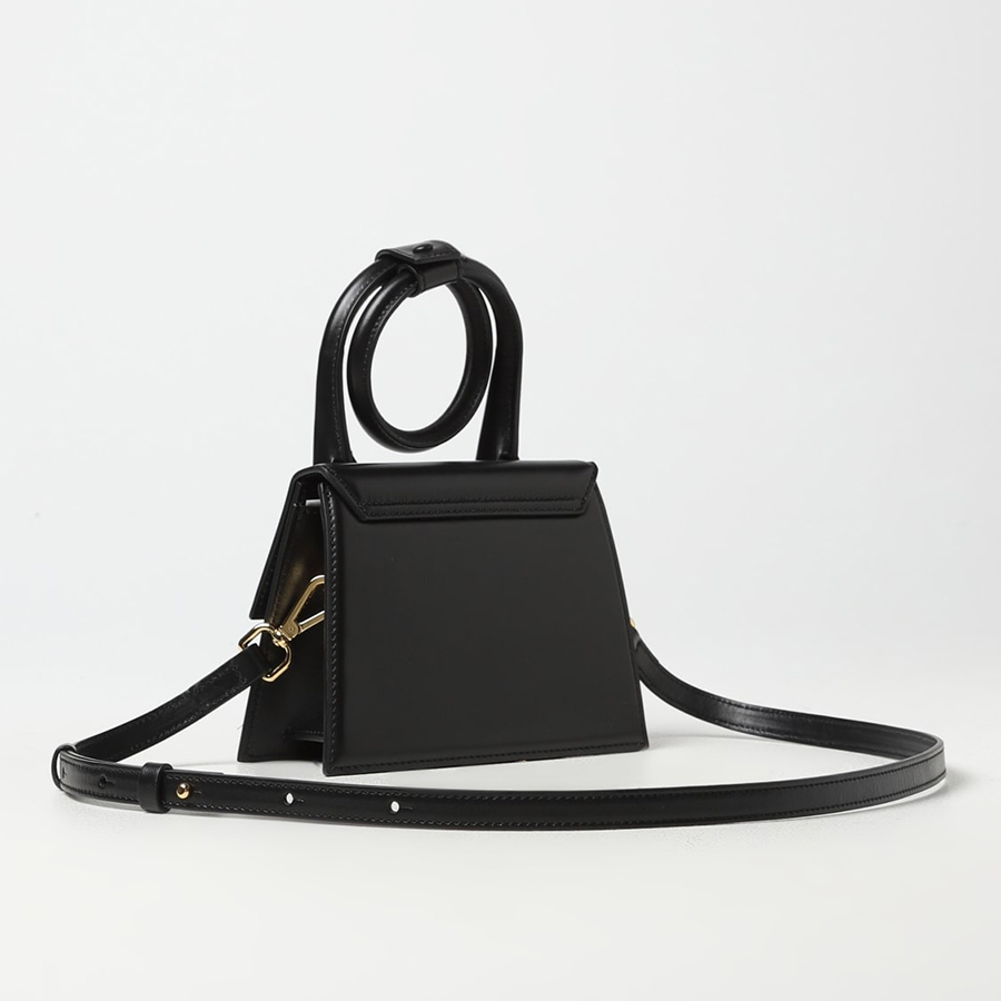 Túi Xách Tay Nữ Jacquemus Le Chiquito Noeud Bag 213BA0053000 990 Màu Đen