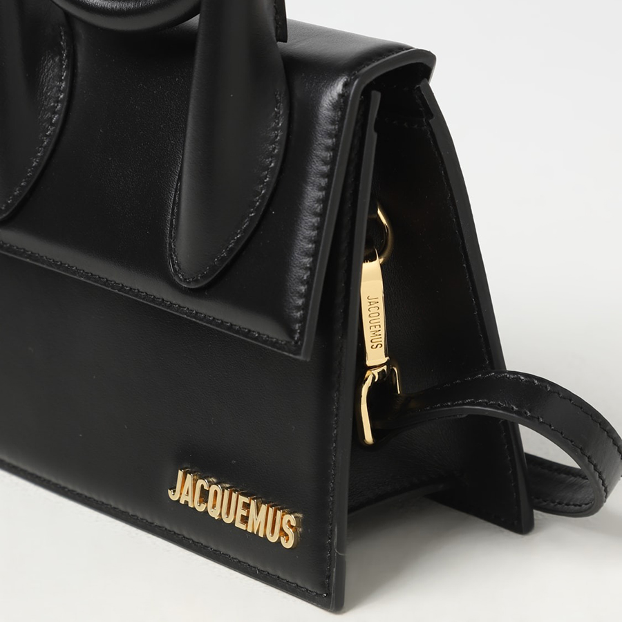 Túi Xách Tay Nữ Jacquemus Le Chiquito Noeud Bag 213BA0053000 990 Màu Đen