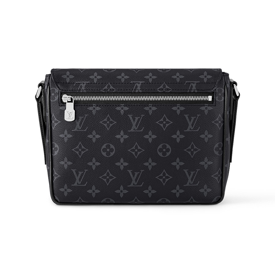 Túi Đeo Chéo Nam Louis Vuitton LV Monogram District PM M46255 Màu Đen Xám