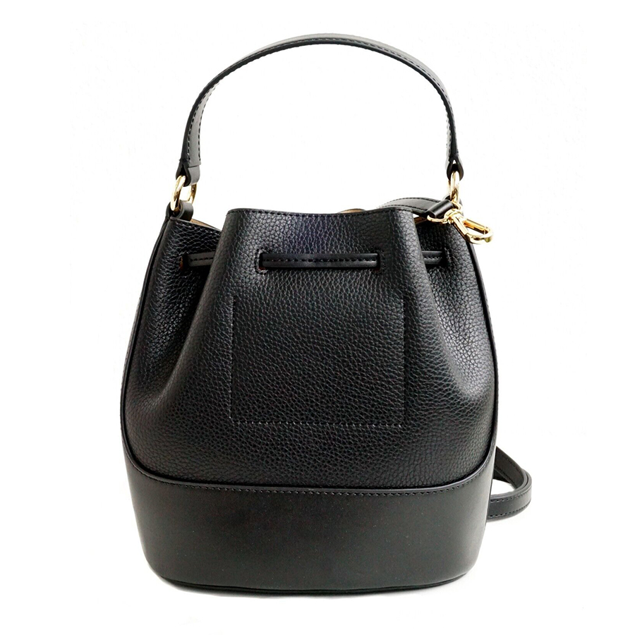 Túi Xách Nữ  Michael Kors MK Reed Medium Bucket Crossbody Bag Black 35S3G6RM8T Màu Đen