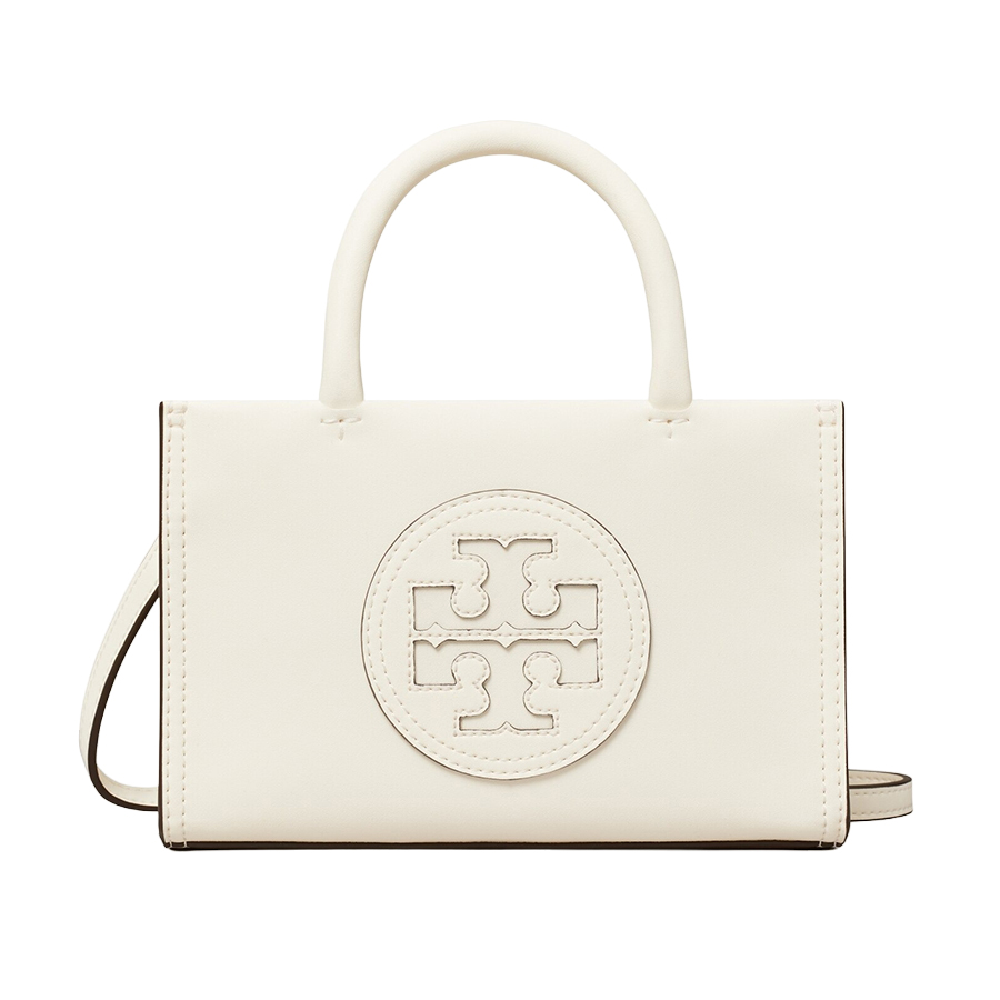 Túi Tote Nữ Tory Burch Mini Ella Bio Màu Trắng