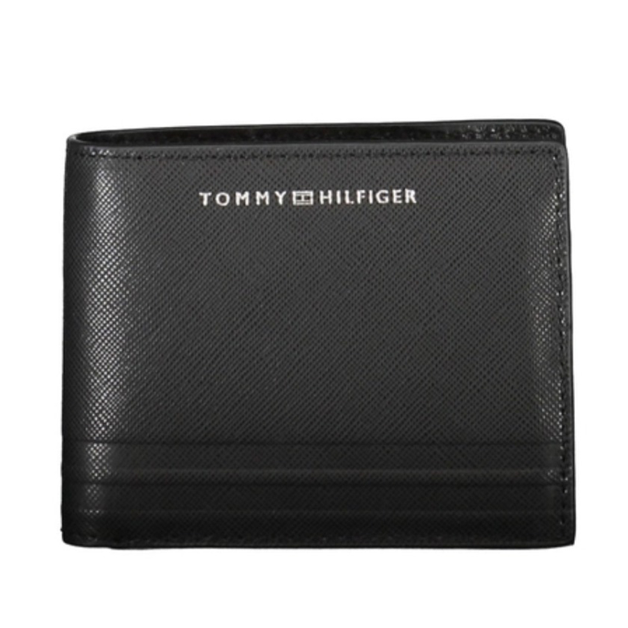Ví Nam Tommy Hilfiger Th Business Leather Wallet  AM0AM10981 Màu Đen