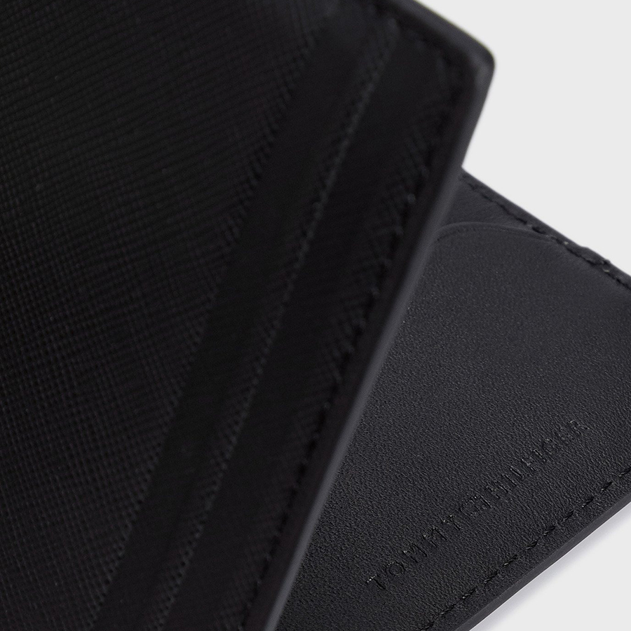 Ví Nam Tommy Hilfiger Th Business Leather Wallet  AM0AM10981 Màu Đen