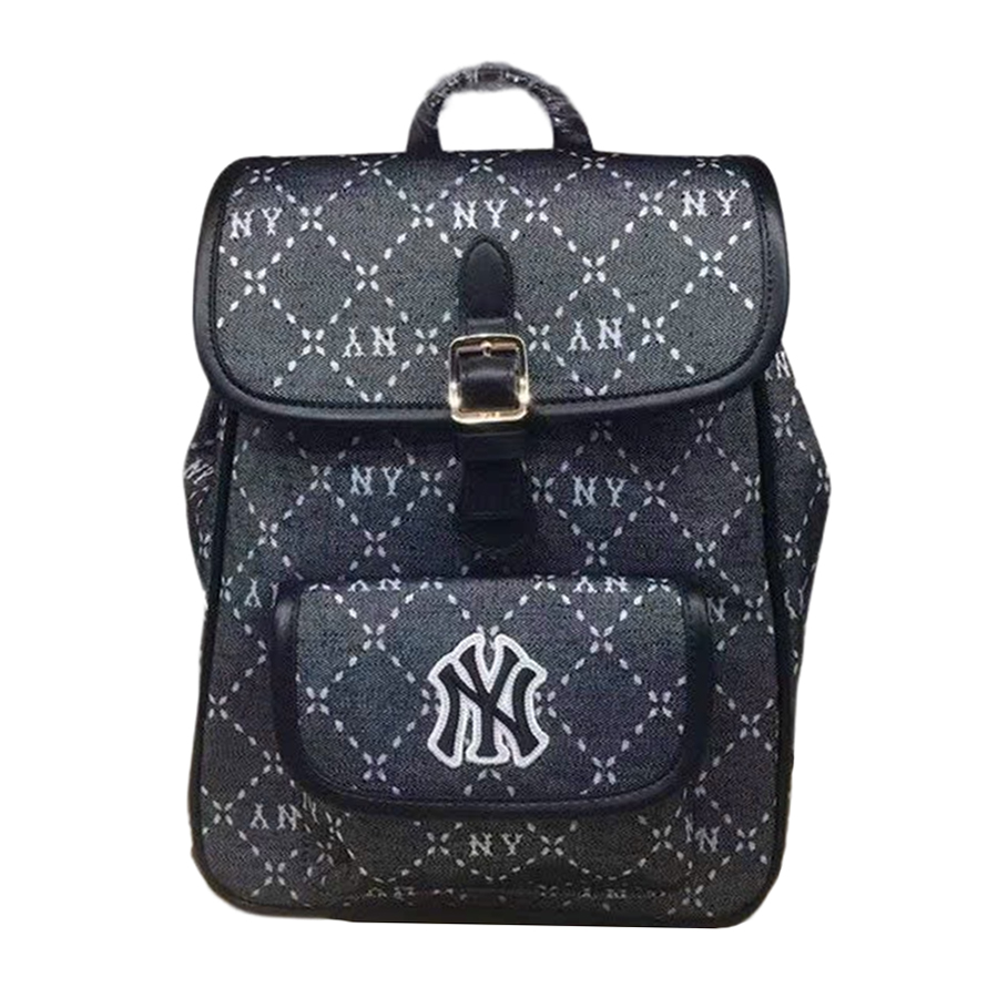 Balo MLB  Monogram Jacquard Backpack New York Yankees 7ABKMD53N-50BKS Màu Đen