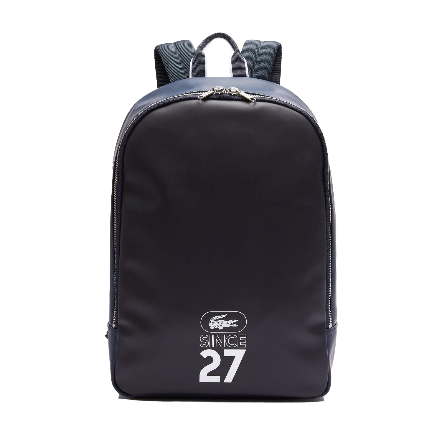 Balo Lacoste Men’s 1927 Coated Canvas Backpack NH3645URH43 Màu Xanh Navy