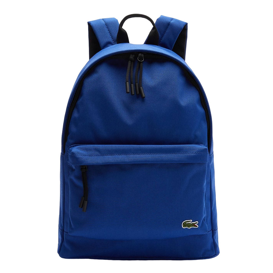 Balo Lacoste Men's Neocroc Canvas Backpack NH2677NEH21 Màu Xanh Blue