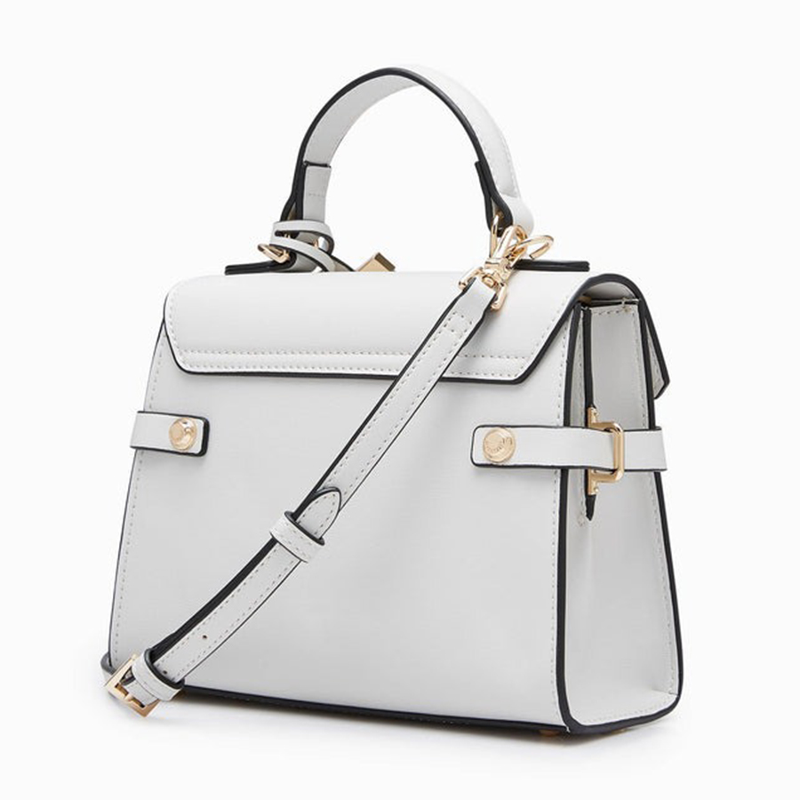 Túi Xách Tay Nữ Lyn Fineness Re-Edit S Handbags LL22WBF298 Màu Ghi Nhạt