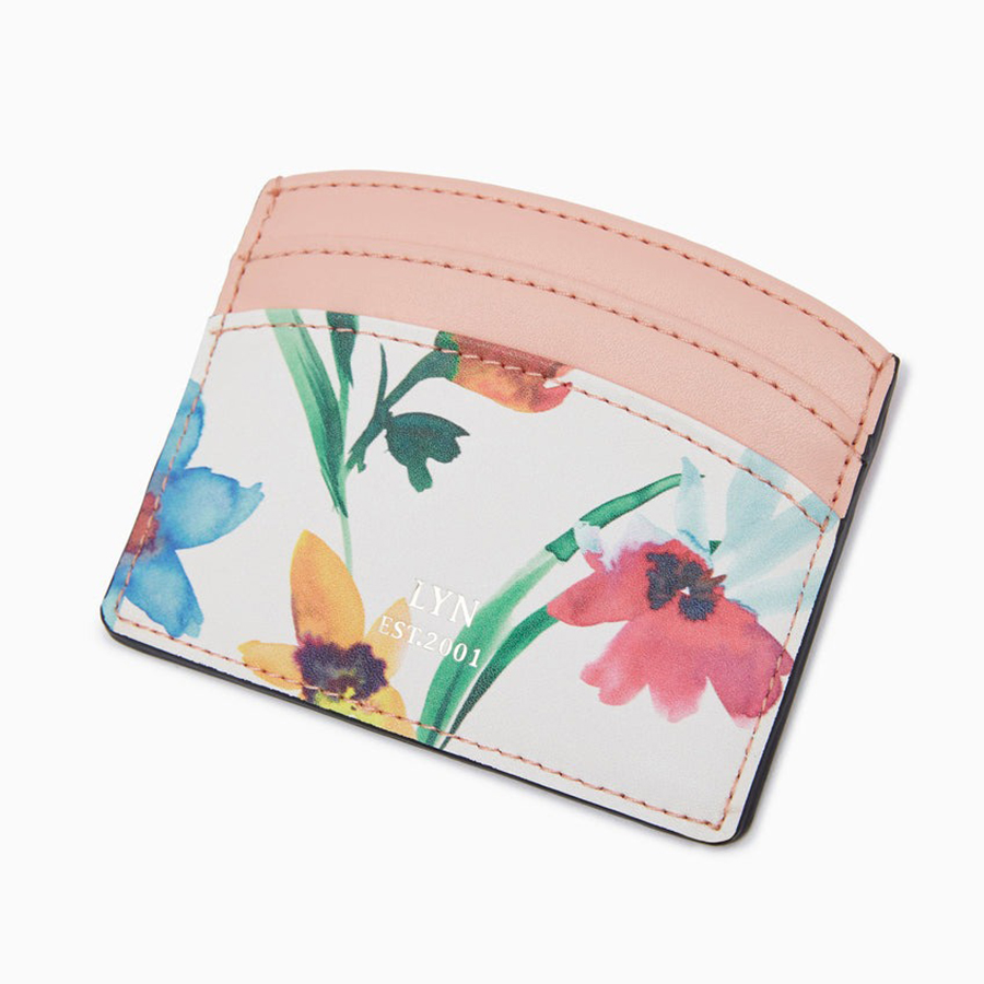 Ví Đựng Thẻ Nữ Lyn Abigale Card Holder Wallets LL23FWF035 Màu Hồng