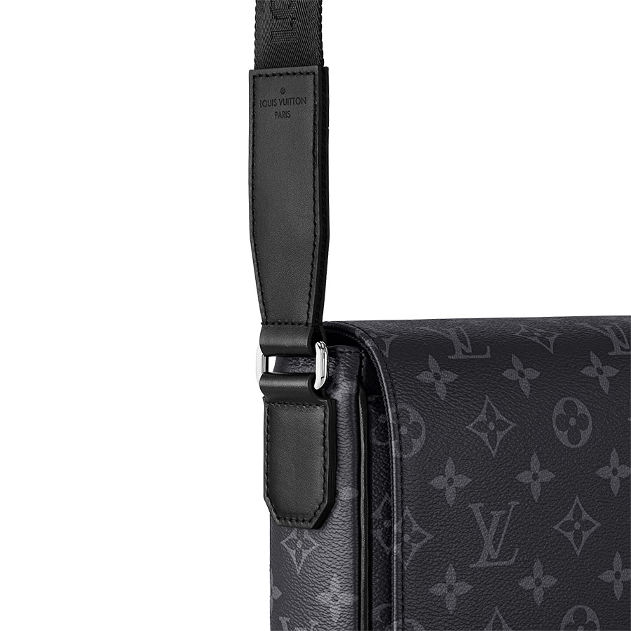 Túi Đeo Chéo Nam Louis Vuitton LV District PM M46255 Màu Đen