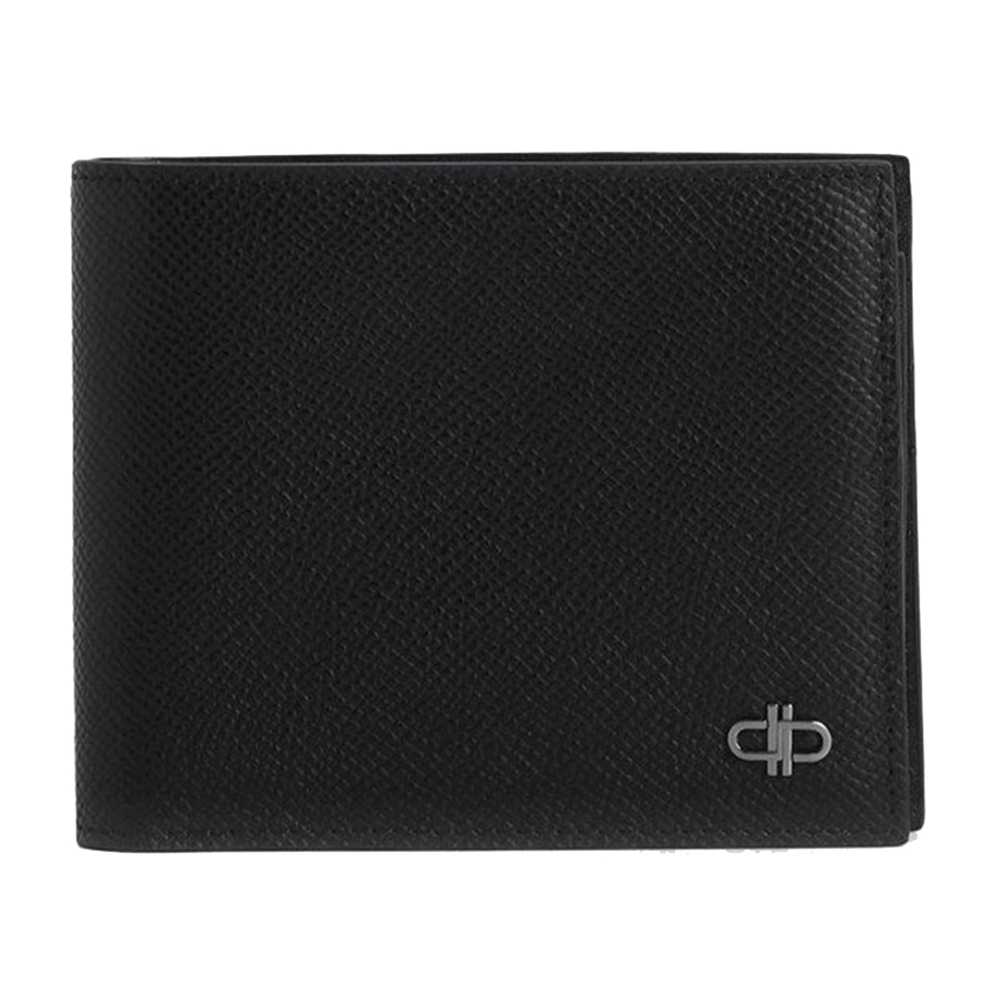 Ví Nam Pedro Icon Leather Bi-Fold Wallet With Insert - Black PM4-16500056 Màu Đen