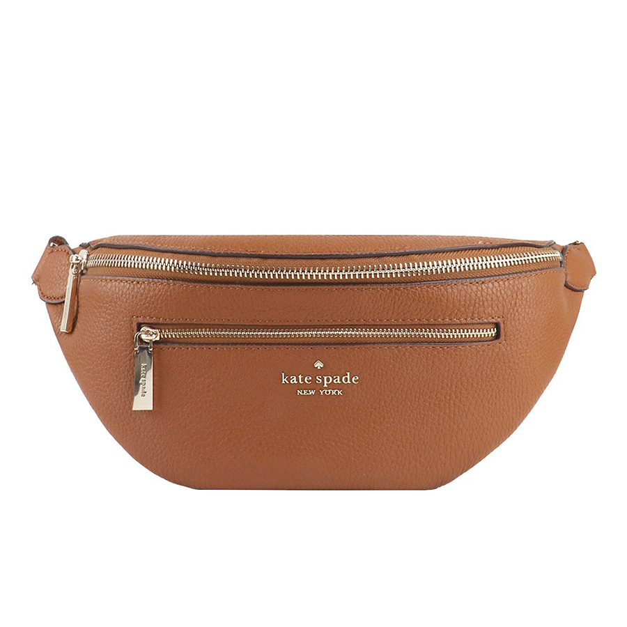 Túi Đeo Chéo Nữ Kate Spade Leila Belt Bag WKR00306 910 Màu Nâu